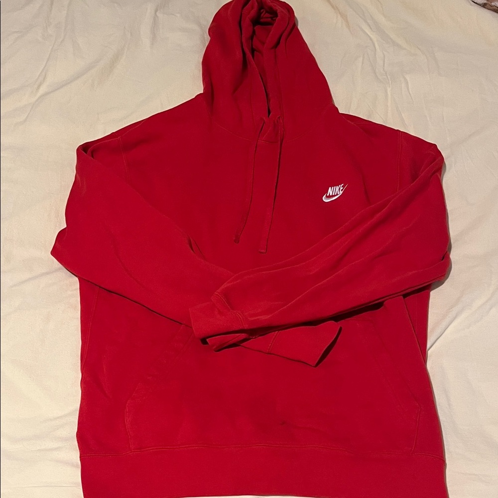 Nike Men's Bold Red Hoodie